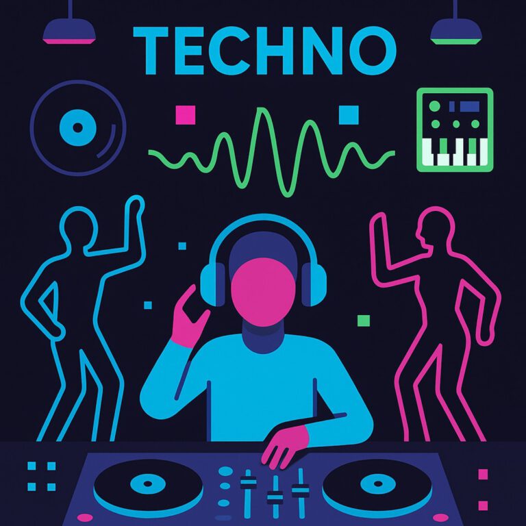 Was ist Techno Musik, Geschichte, DJs, Einfluss und Emotionen - MUSIKNERD