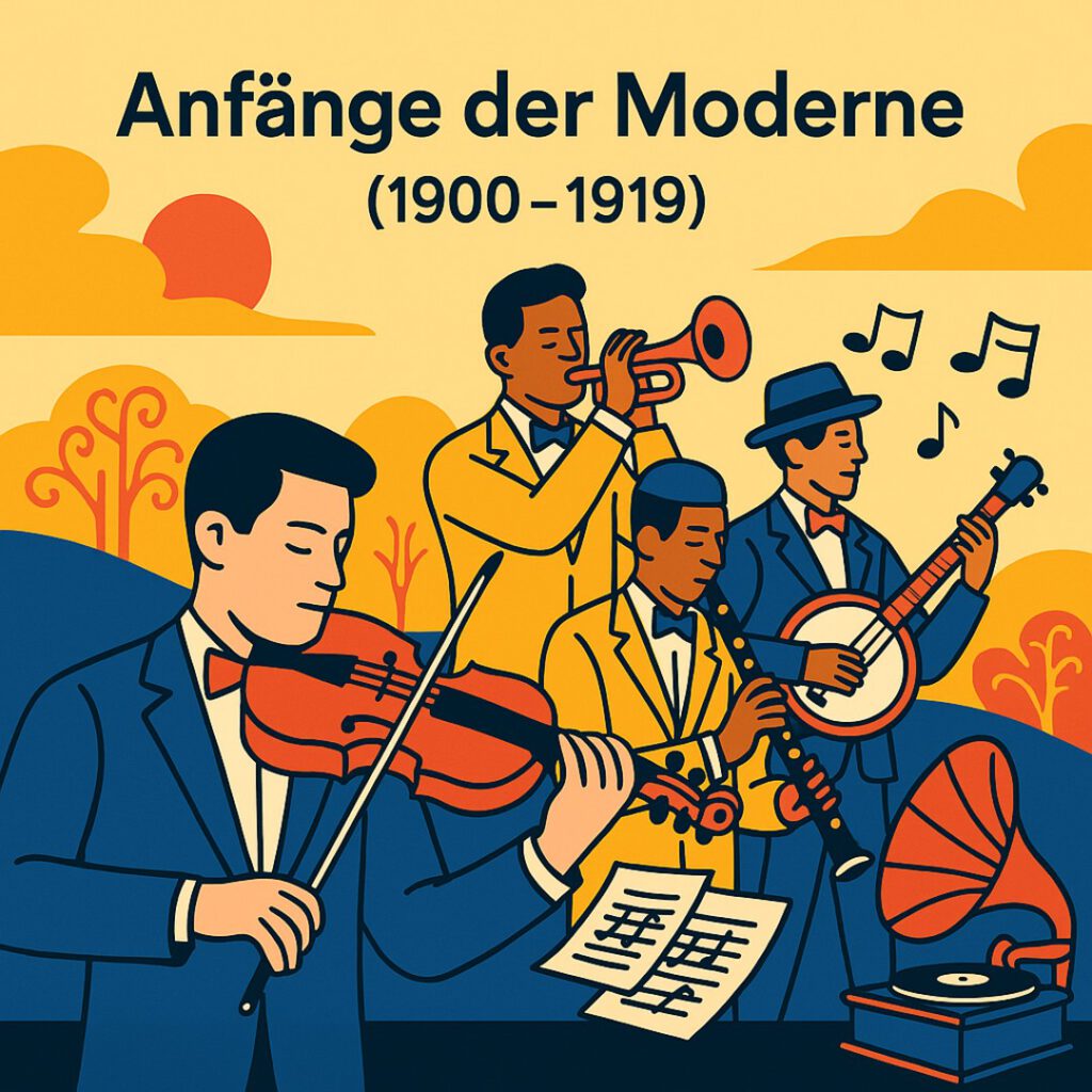 Musikgeschichte des 20. Jahrhunderts - 1900-1919